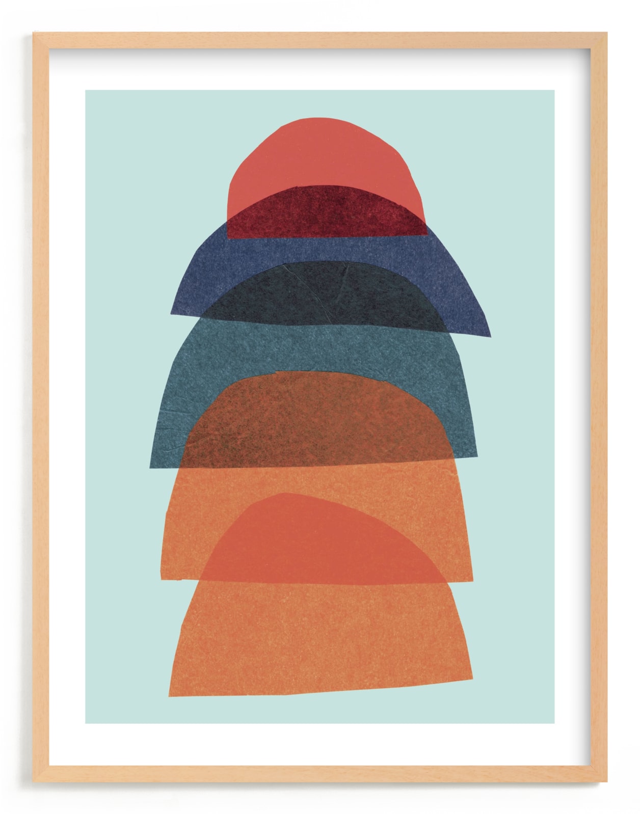 "paper stack" - Limited Edition Art Print by Carrie Moradi in beautiful frame options and a variety of sizes.