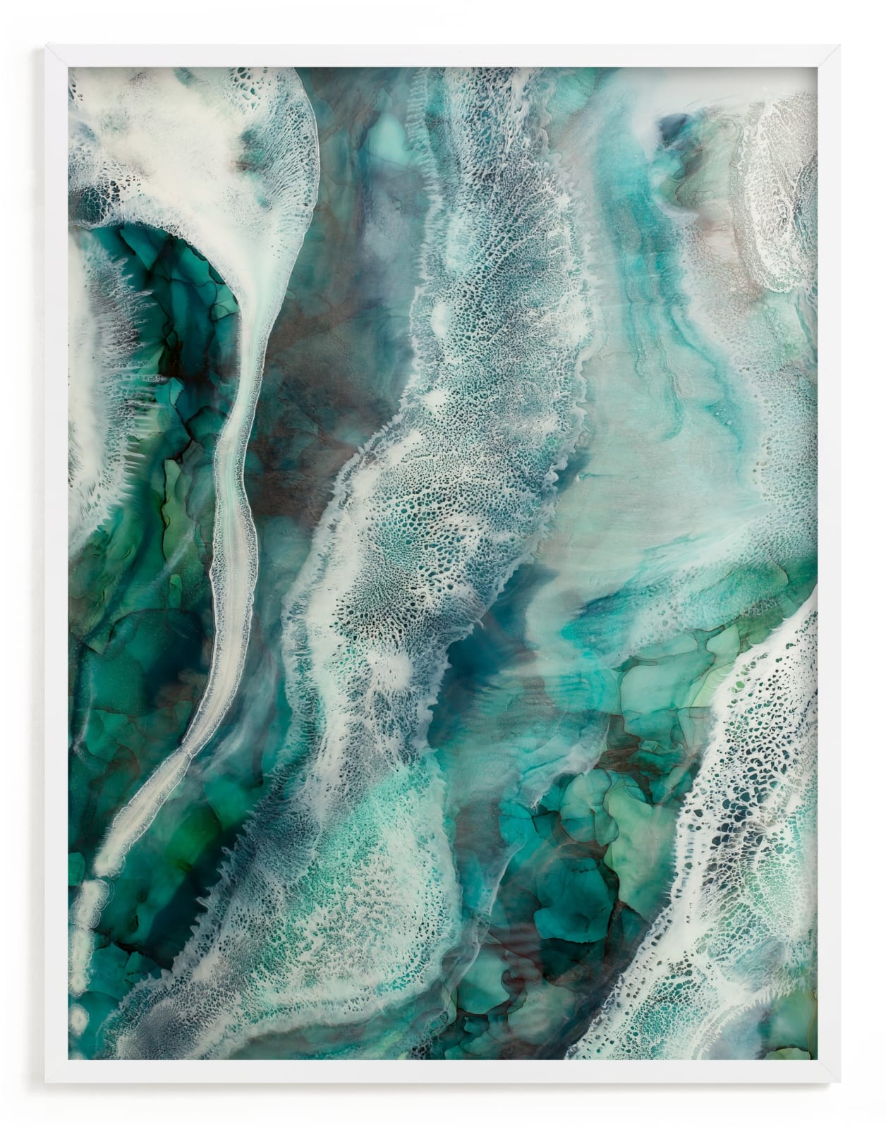 "Flow Through Me" - Limited Edition Art Print by Debi Perkins in beautiful frame options and a variety of sizes.