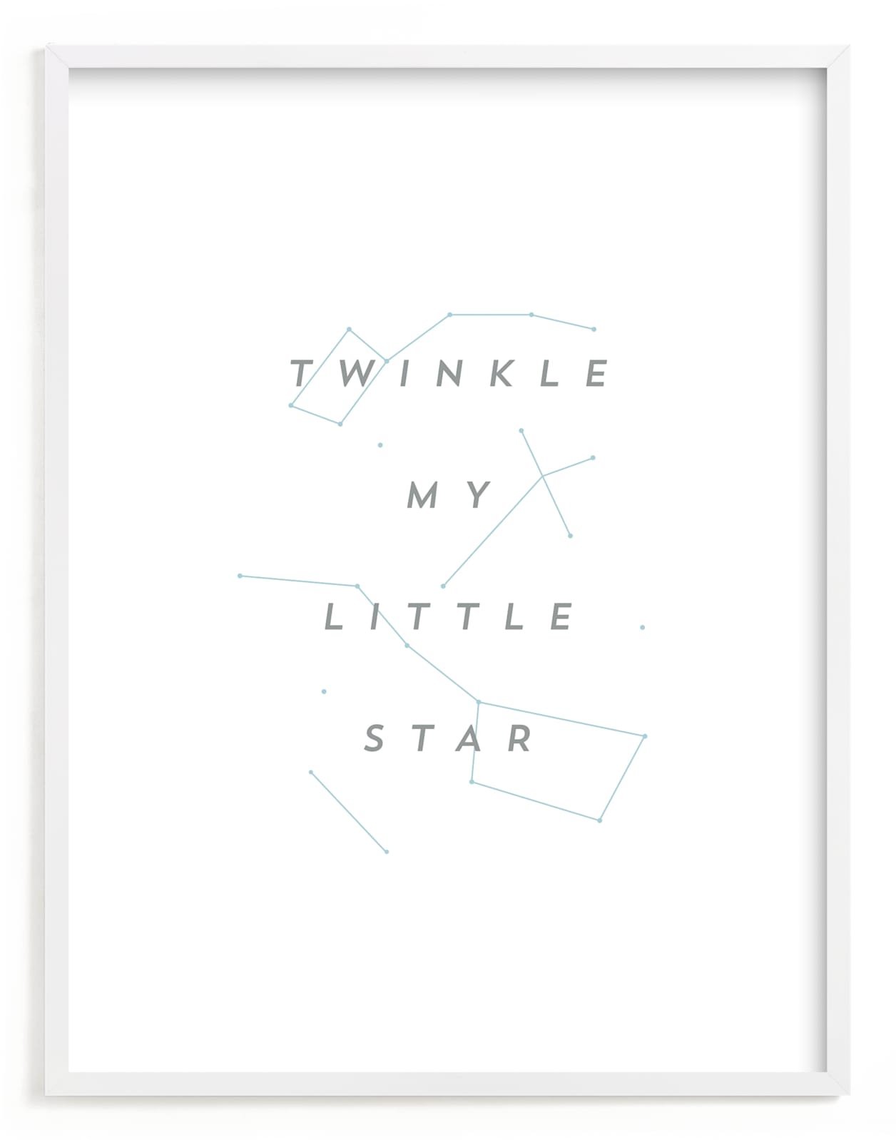 "Twinkle Little Star" by Angela Pignataro in beautiful frame options and a variety of sizes.