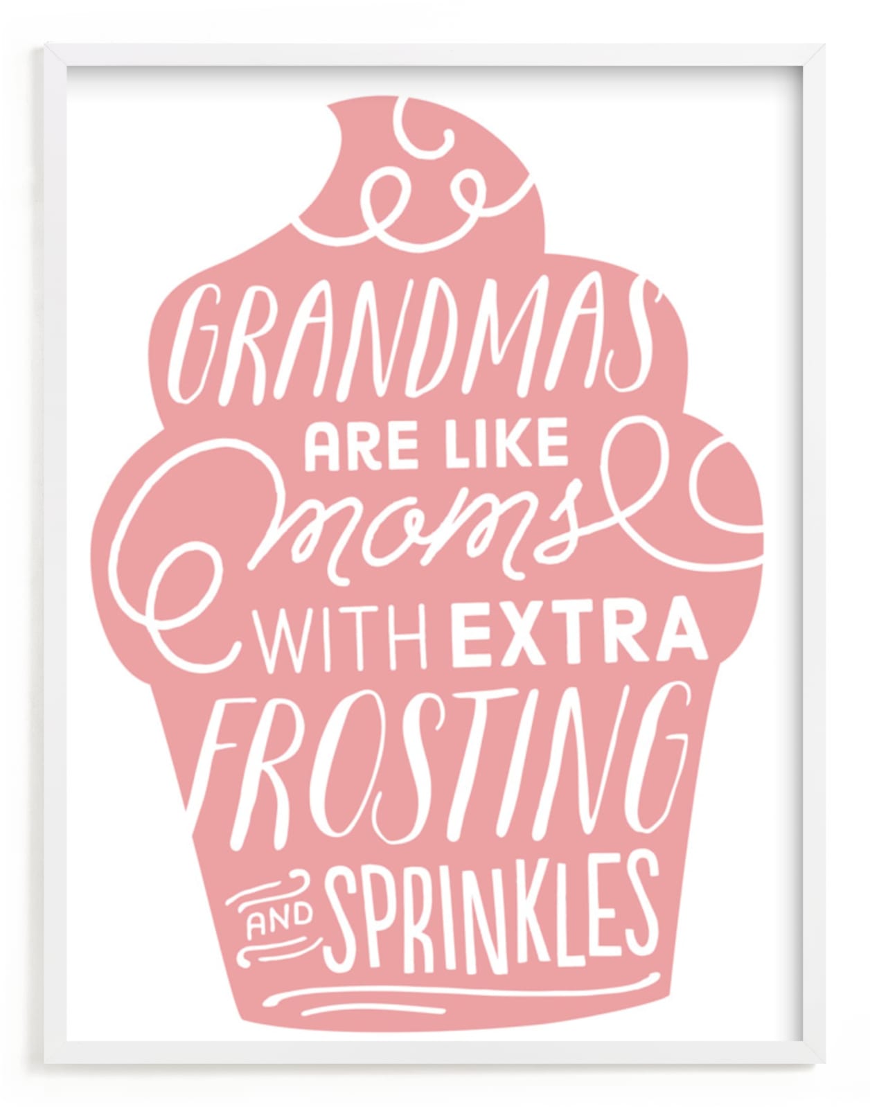 "Extra Frosting" - Art Print by Jessie Steury in beautiful frame options and a variety of sizes.