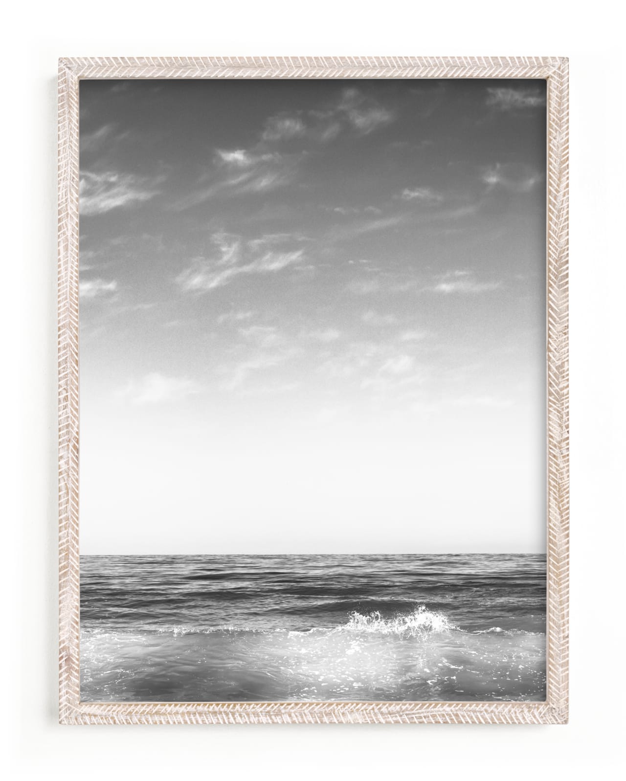"Malibu Surf and Sky II" - Limited Edition Art Print by Kamala Nahas in beautiful frame options and a variety of sizes.