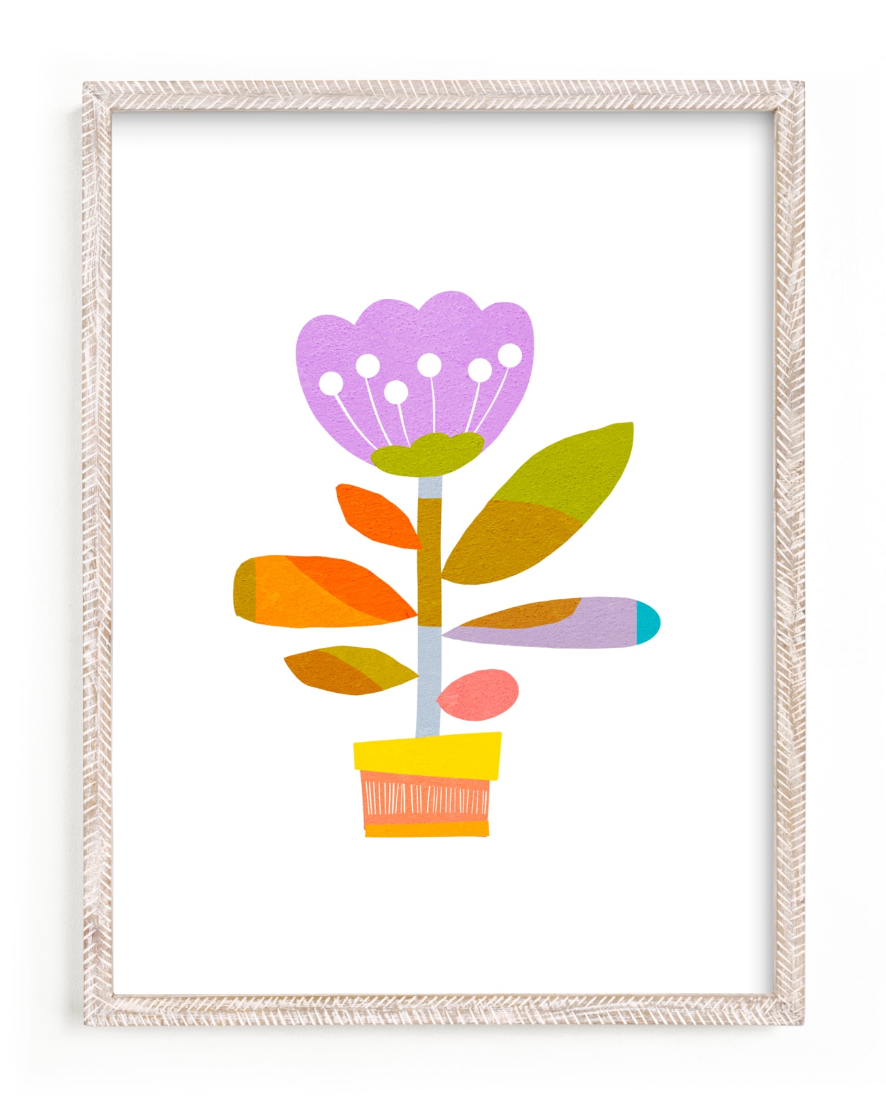 "The Happiest Flower " - Limited Edition Art Print by Dominique Vari in beautiful frame options and a variety of sizes.