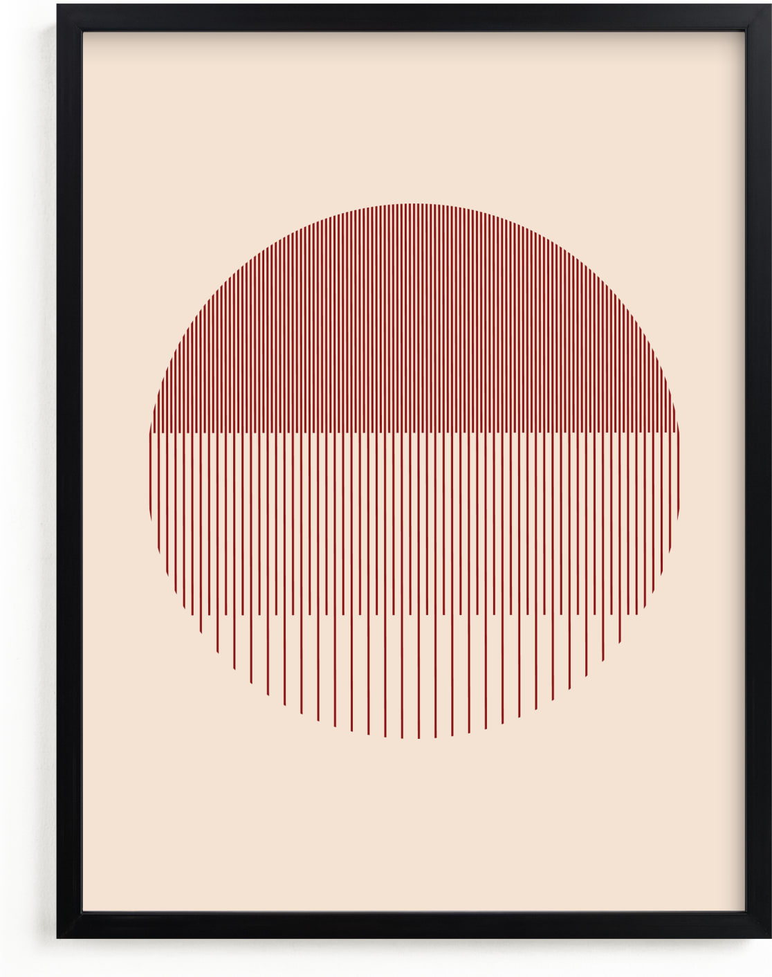 This is a beige art by Fresh Letter Studio called soleil.