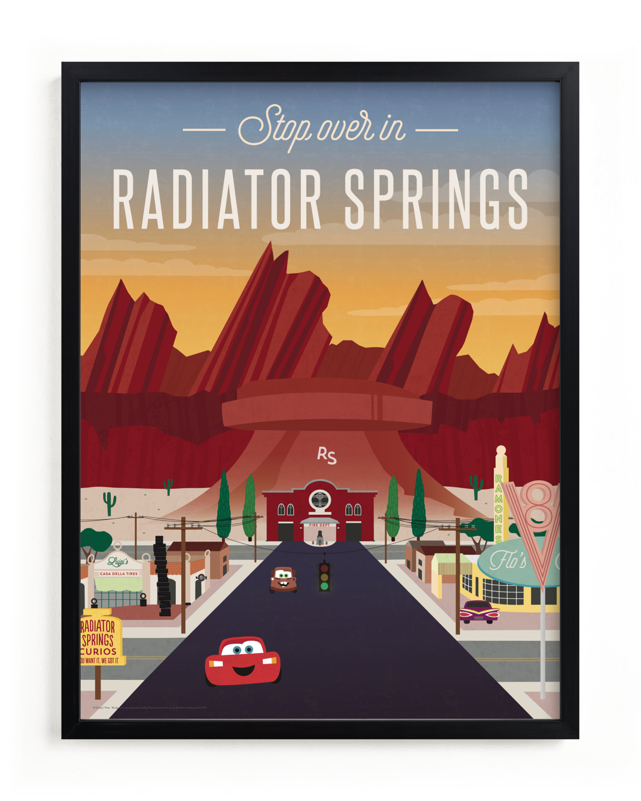 Stop Over In Disney and Pixar's Radiator SpringsbyErica Krystek
