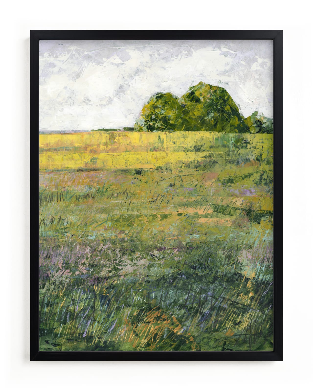 "Meadow Glow" - Limited Edition Art Print by Kristi Visser in beautiful frame options and a variety of sizes.