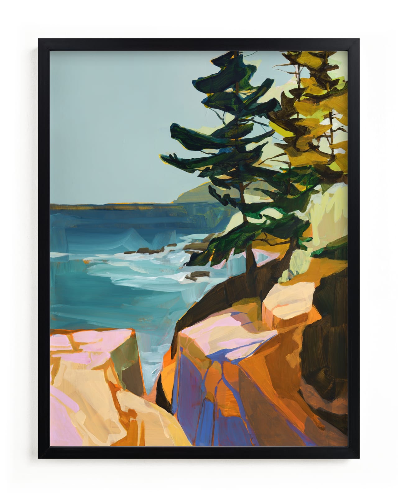 "Coast Office II" - Limited Edition Art Print by Jess Franks in beautiful frame options and a variety of sizes.