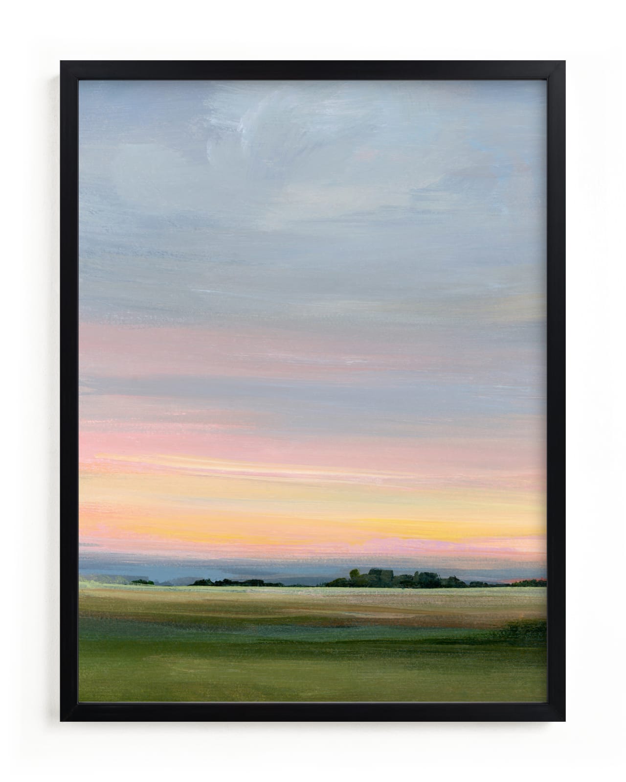 "Summer Glow I" - Limited Edition Art Print by Nicole Walsh in beautiful frame options and a variety of sizes.