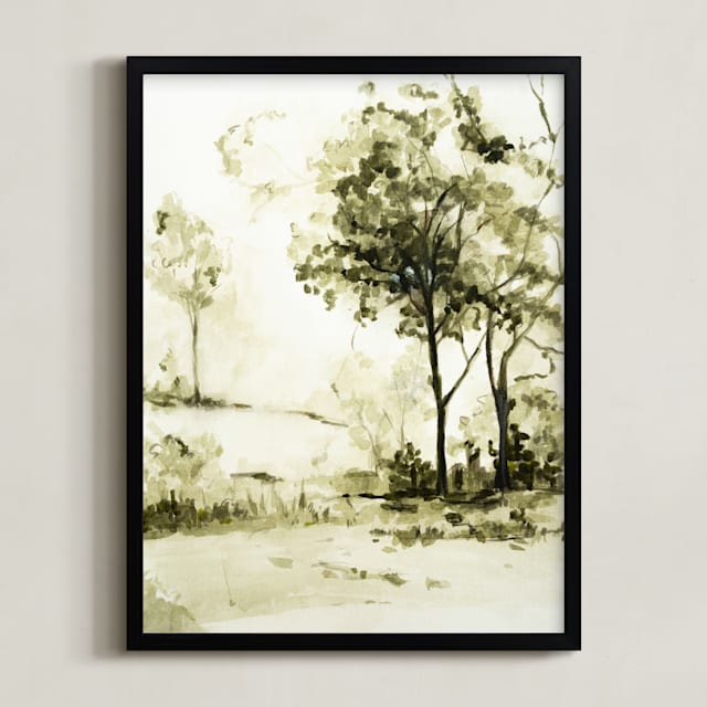 "Sun Kissed Meadow 2" - Limited Edition Art Print by Arohika Verma in beautiful frame options and a variety of sizes.