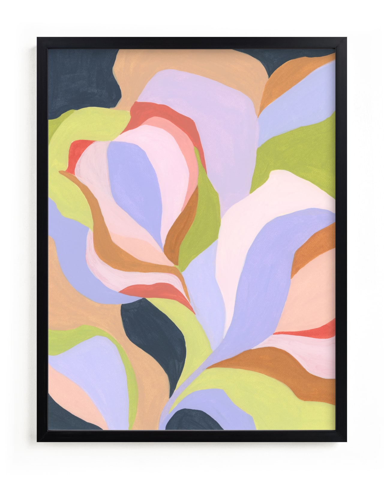 "Dancing Bloom" - Limited Edition Art Print by Eunmee Studio in beautiful frame options and a variety of sizes.