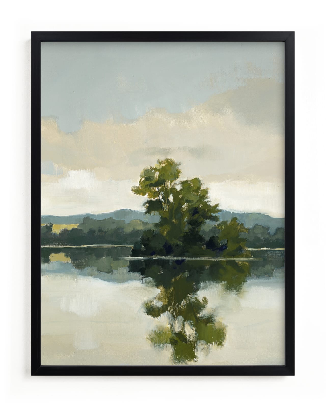 "Tranquil Waters II" - Limited Edition Art Print by Stephanie Goos Johnson in beautiful frame options and a variety of sizes.