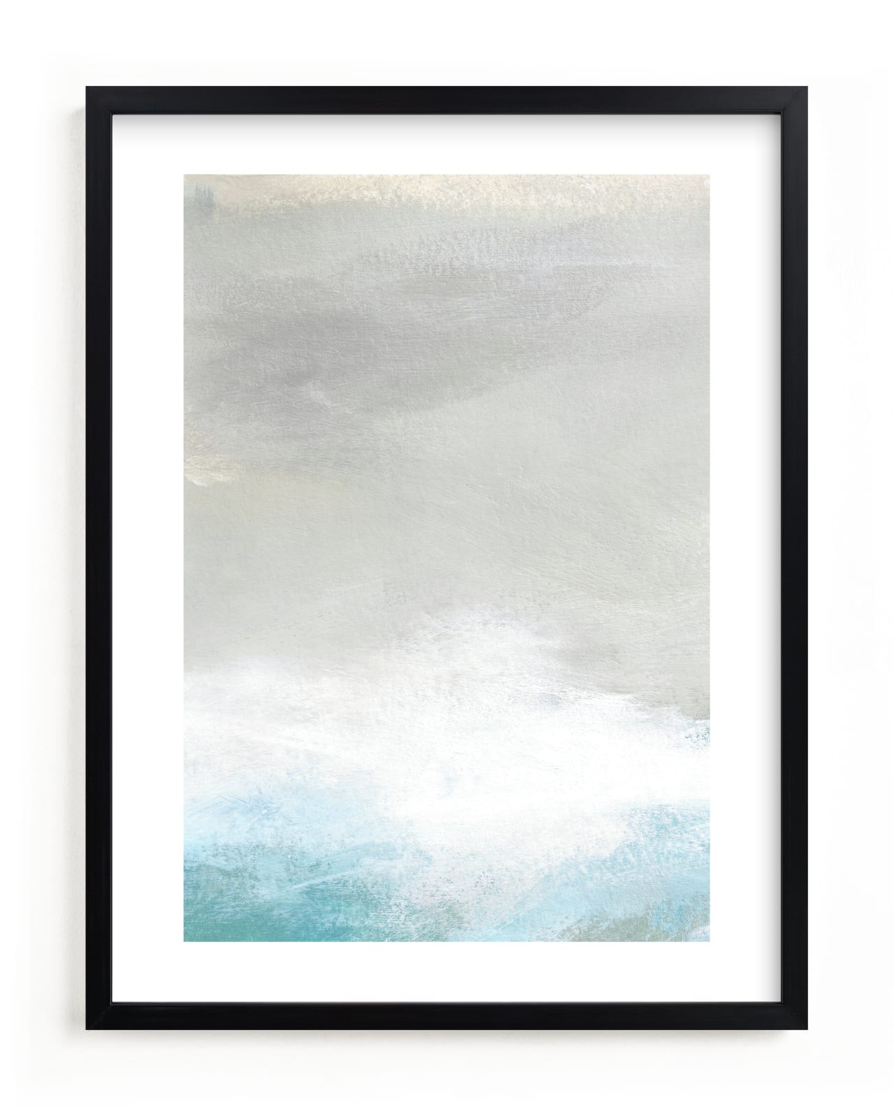 "Kissing The Shore I" - Limited Edition Art Print by Jenny Partrite in beautiful frame options and a variety of sizes.