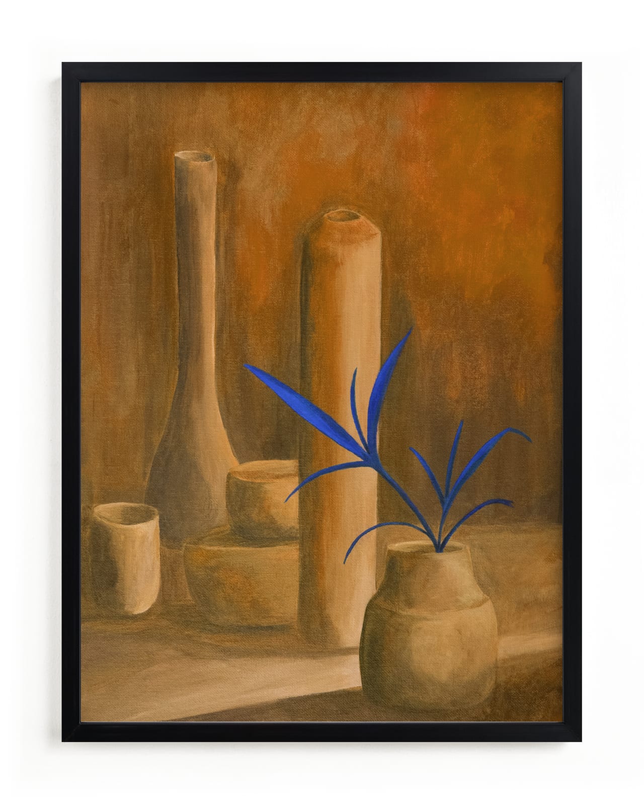 "The Leaf" - Limited Edition Art Print by Michel Villalpando in beautiful frame options and a variety of sizes.