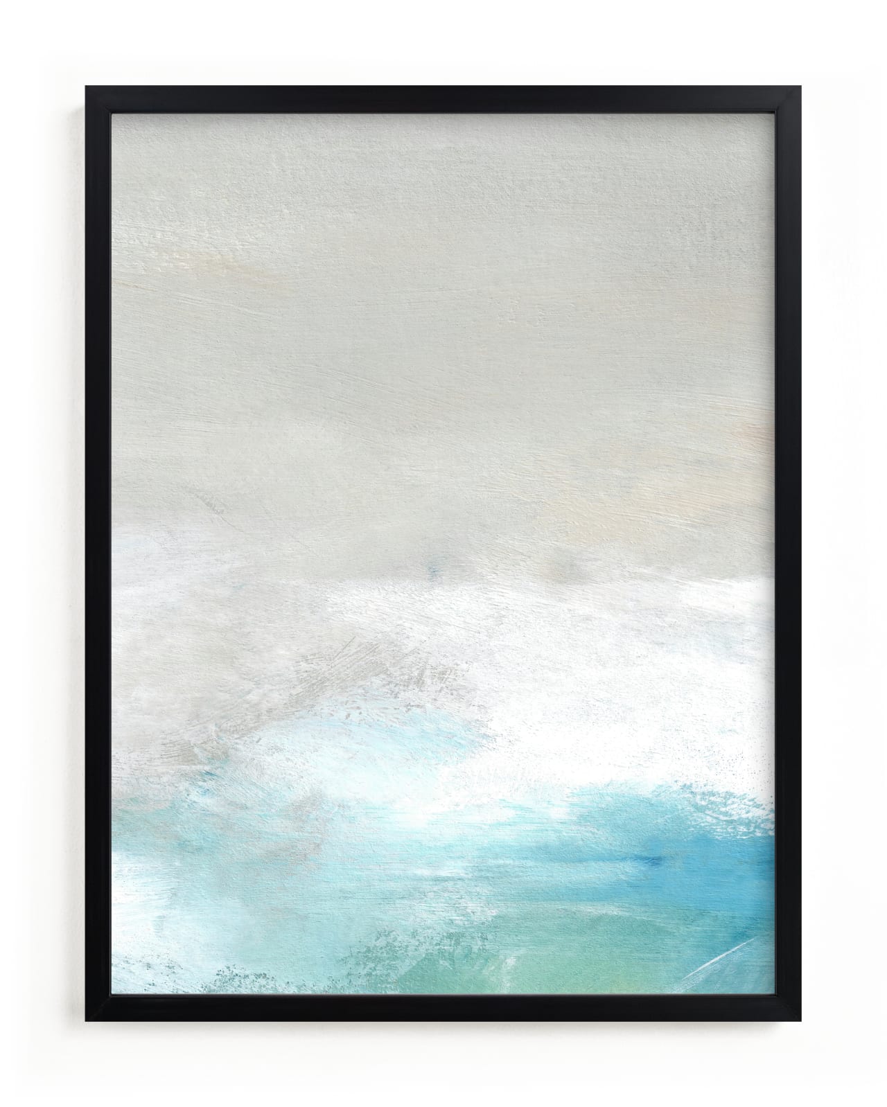 "Kissing The Shore II" - Limited Edition Art Print by Jenny Partrite in beautiful frame options and a variety of sizes.