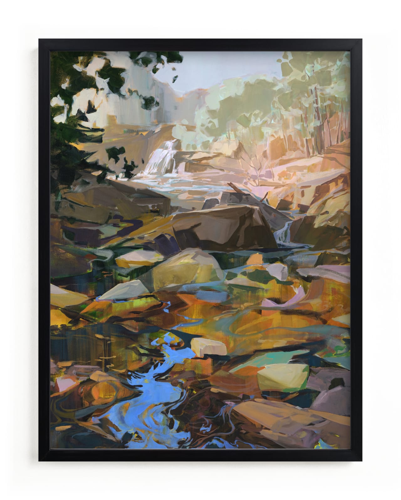 "Hold That Thought" - Limited Edition Art Print by Jess Franks in beautiful frame options and a variety of sizes.