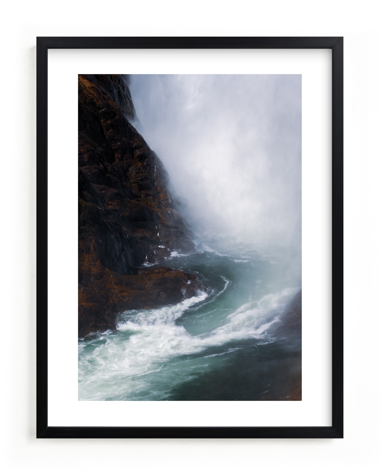 "Emerald Mist" - Limited Edition Art Print by KIMBERLY SMITH in beautiful frame options and a variety of sizes.