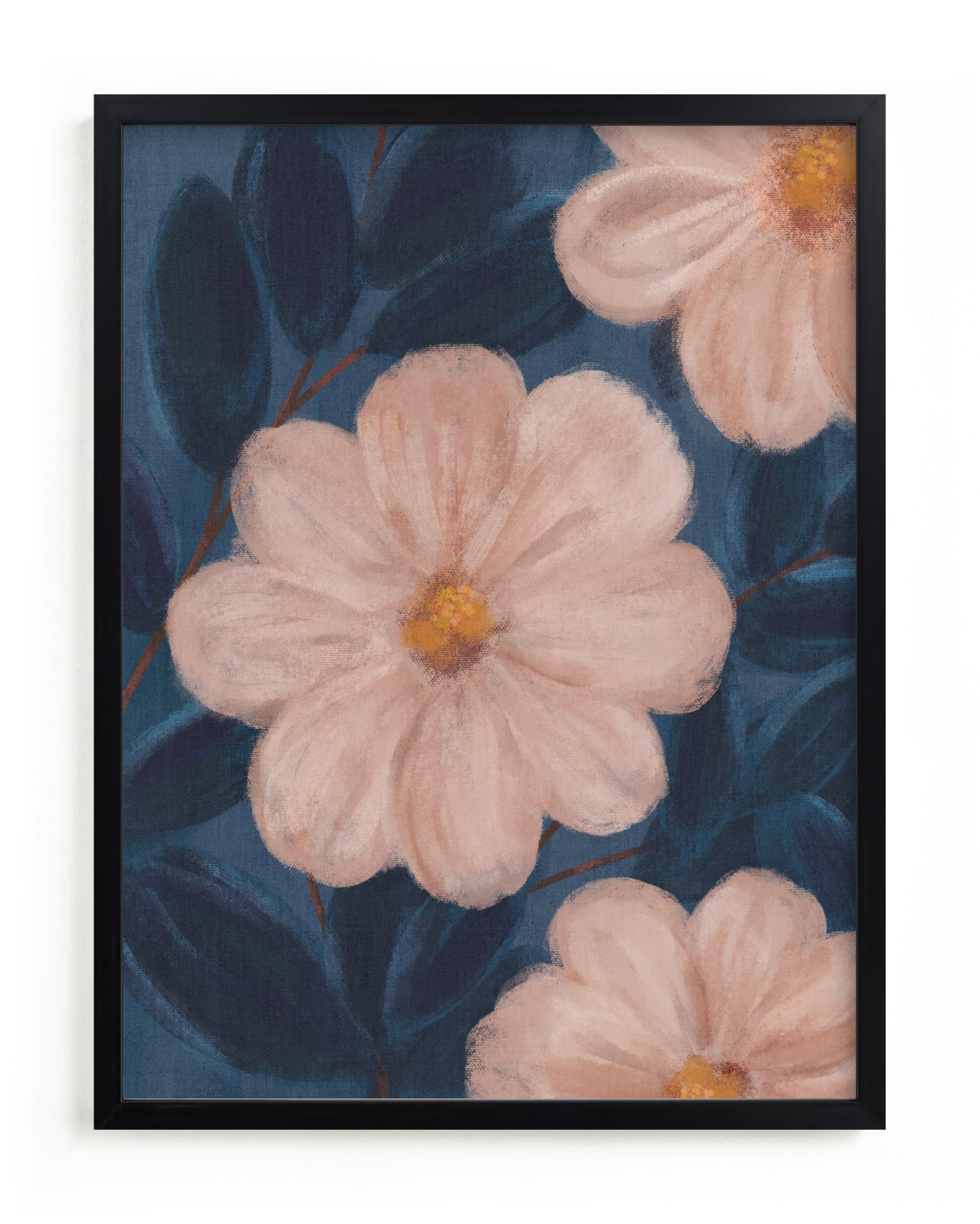 "Moody Florals II" - Limited Edition Art Print by Angel Walker in beautiful frame options and a variety of sizes.