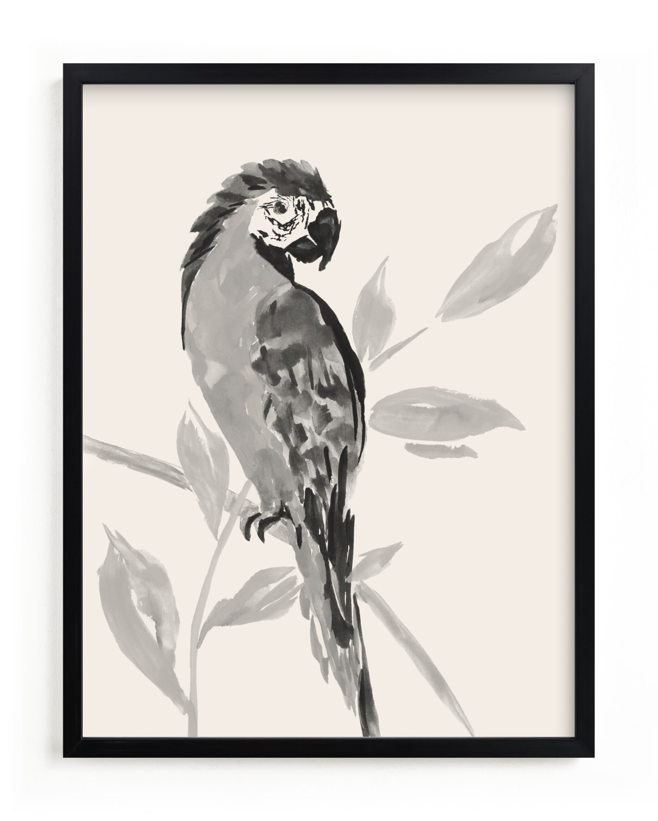 "Tropical Birds I" - Limited Edition Art Print by Teju Reval in beautiful frame options and a variety of sizes.