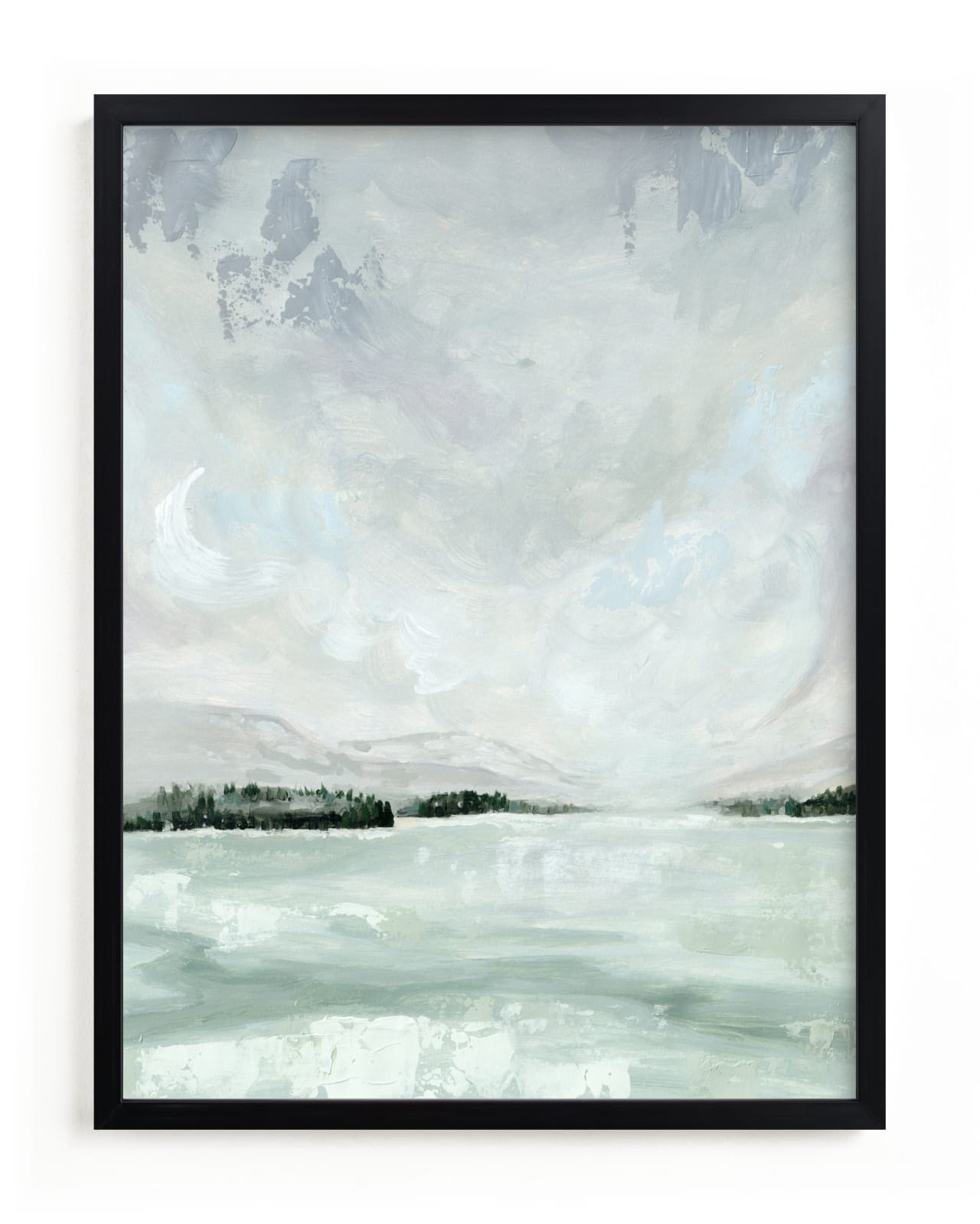 "Glacier" - Limited Edition Art Print by Holly Whitcomb in beautiful frame options and a variety of sizes.