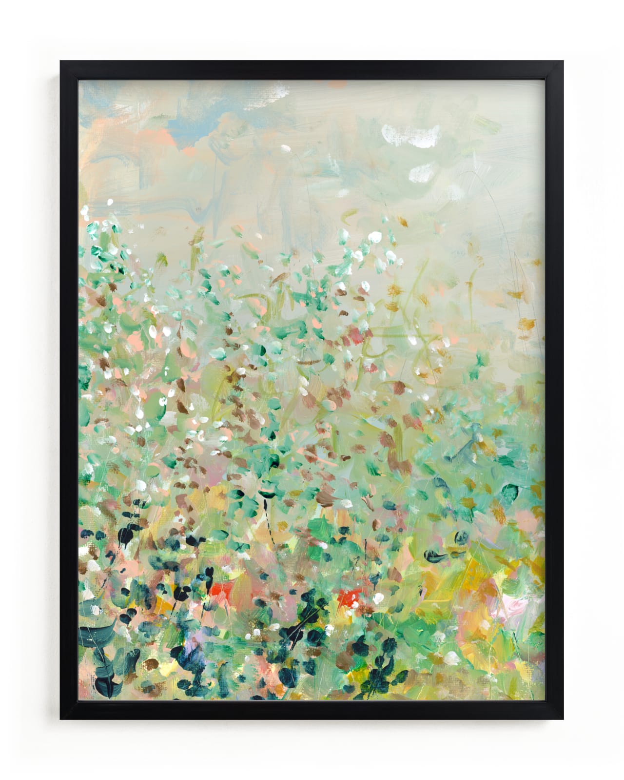 "English Garden I" - Limited Edition Art Print by Lindsay Megahed in beautiful frame options and a variety of sizes.