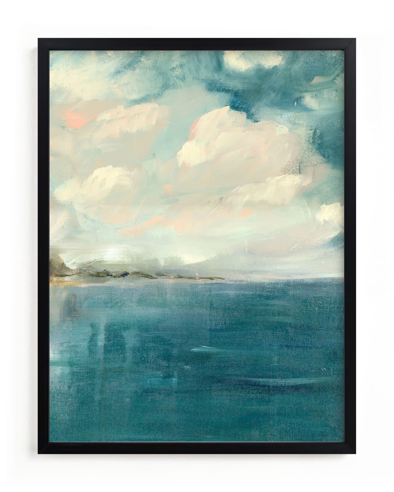 "Across the pond" - Limited Edition Art Print by Lindsay Megahed in beautiful frame options and a variety of sizes.
