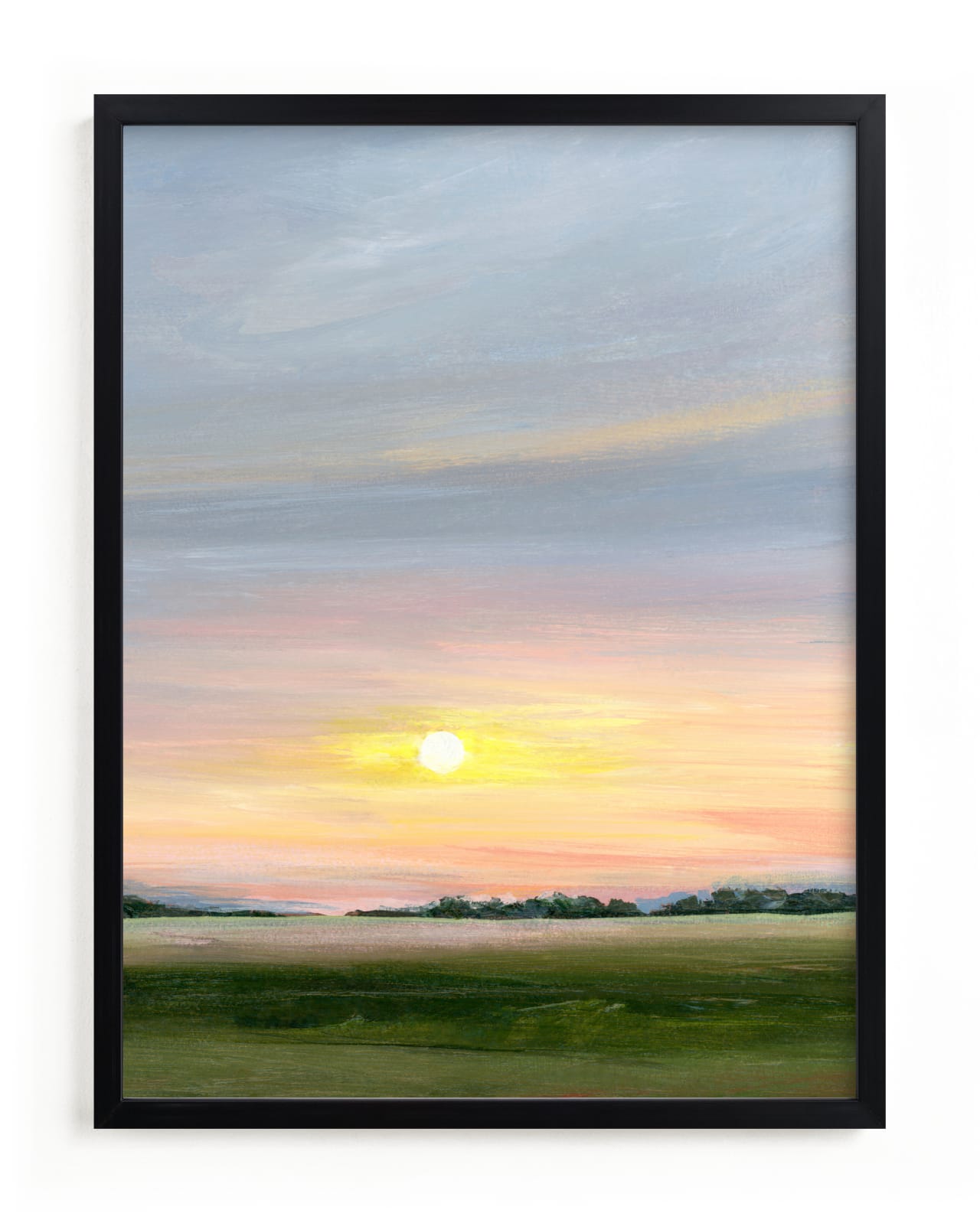 "Summer Glow II" - Limited Edition Art Print by Nicole Walsh in beautiful frame options and a variety of sizes.