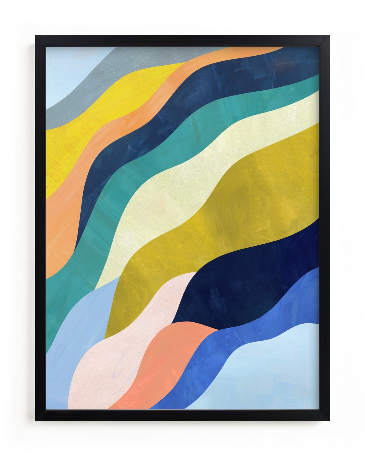 "Natural Fluctuation II" - Limited Edition Art Print by melanie mikecz in beautiful frame options and a variety of sizes.