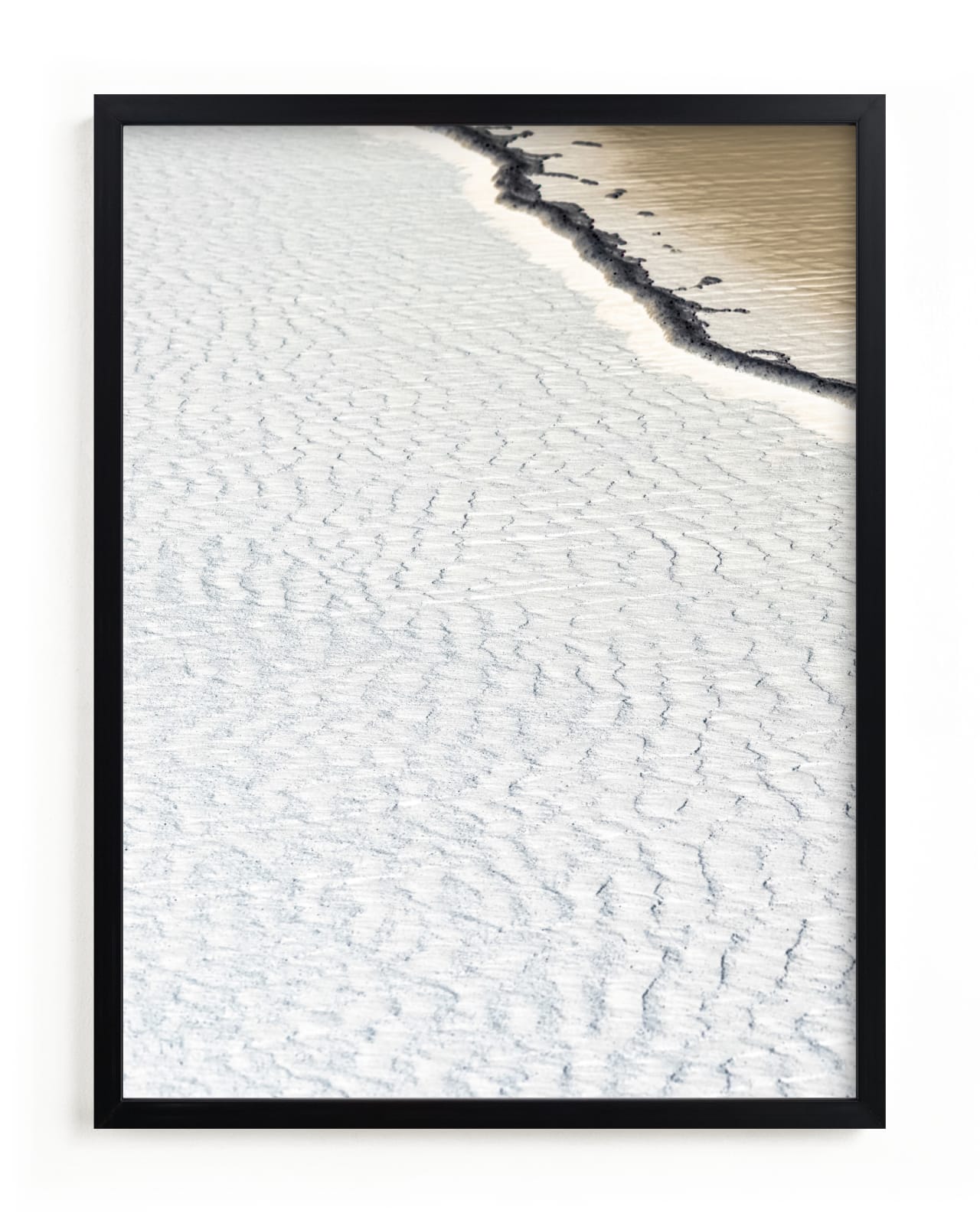 "Negative Space: Shoreline I" - Limited Edition Art Print by Jessica C Nugent in beautiful frame options and a variety of sizes.