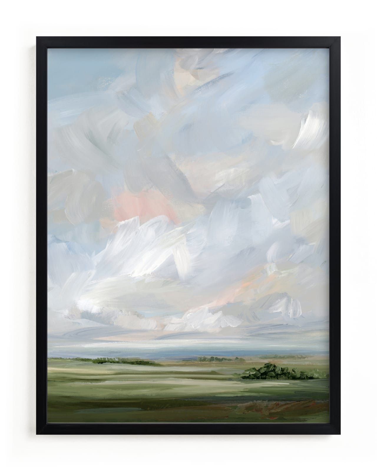 "Living Skies" - Limited Edition Art Print by Nicole Walsh in beautiful frame options and a variety of sizes.