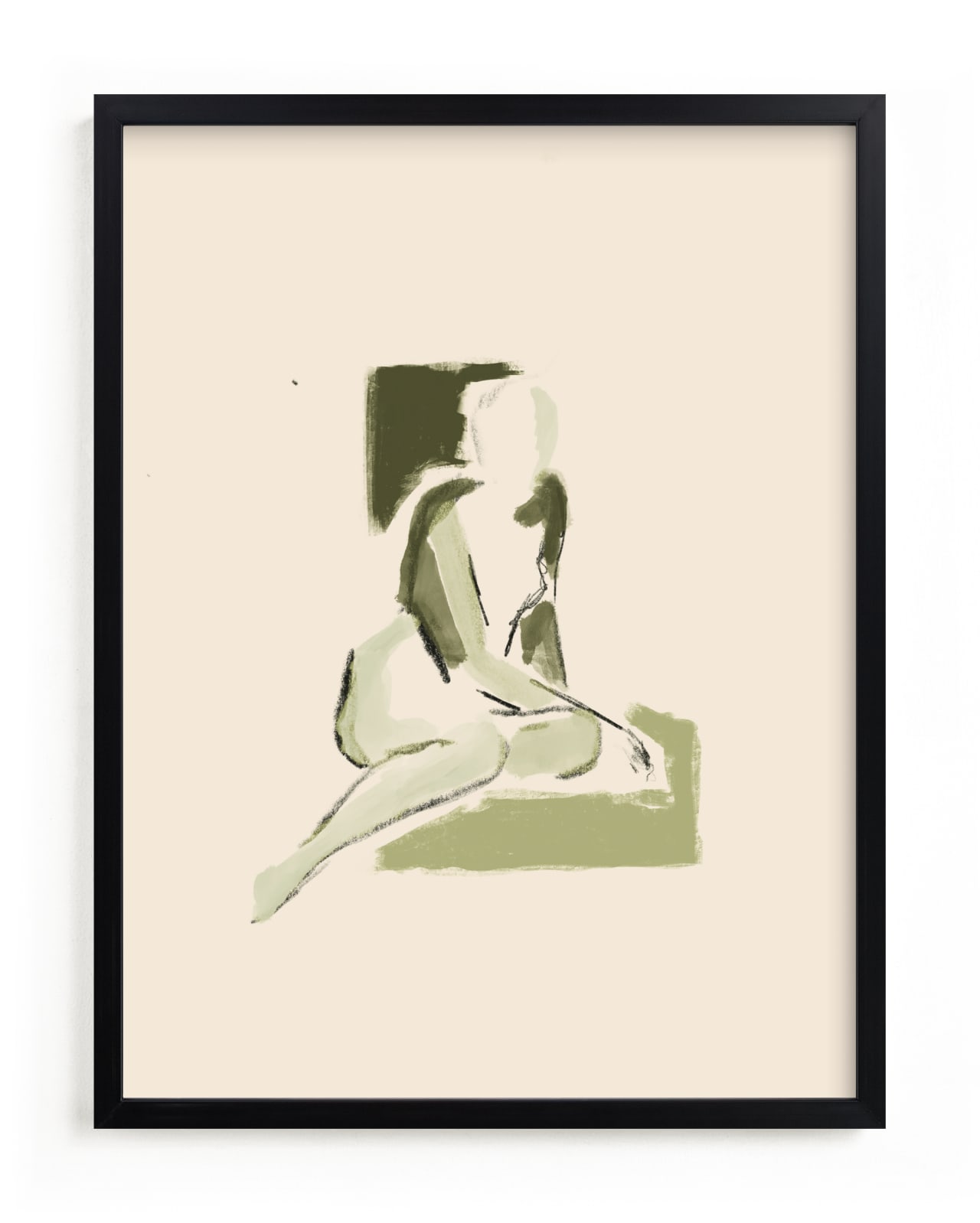 "Idle" - Limited Edition Art Print by Annie Clark in beautiful frame options and a variety of sizes.