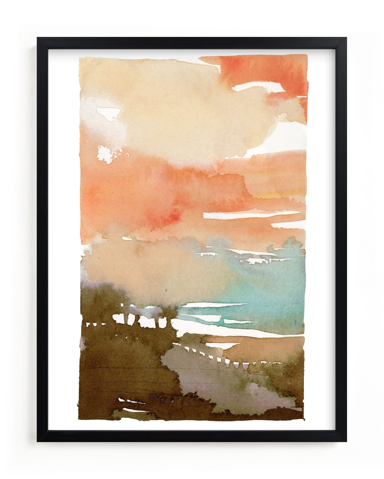 "Sunset Fade No 2" - Limited Edition Art Print by Kelly Ventura in beautiful frame options and a variety of sizes.