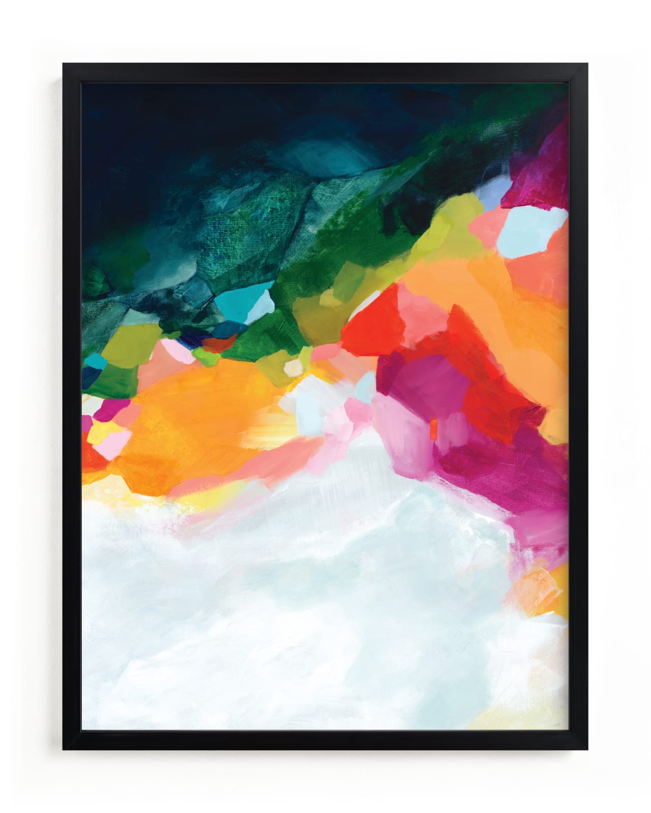 "Aerial Coastline" - Limited Edition Art Print by Mya Bessette in beautiful frame options and a variety of sizes.