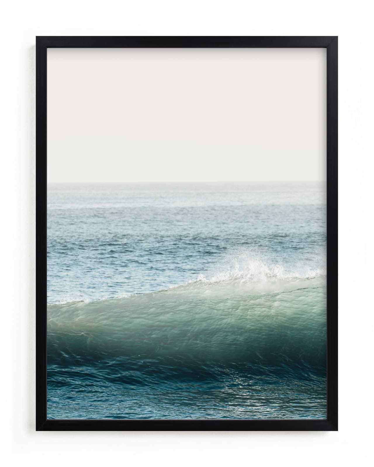 "sea glass I" - Limited Edition Art Print by Kamala Nahas in beautiful frame options and a variety of sizes.