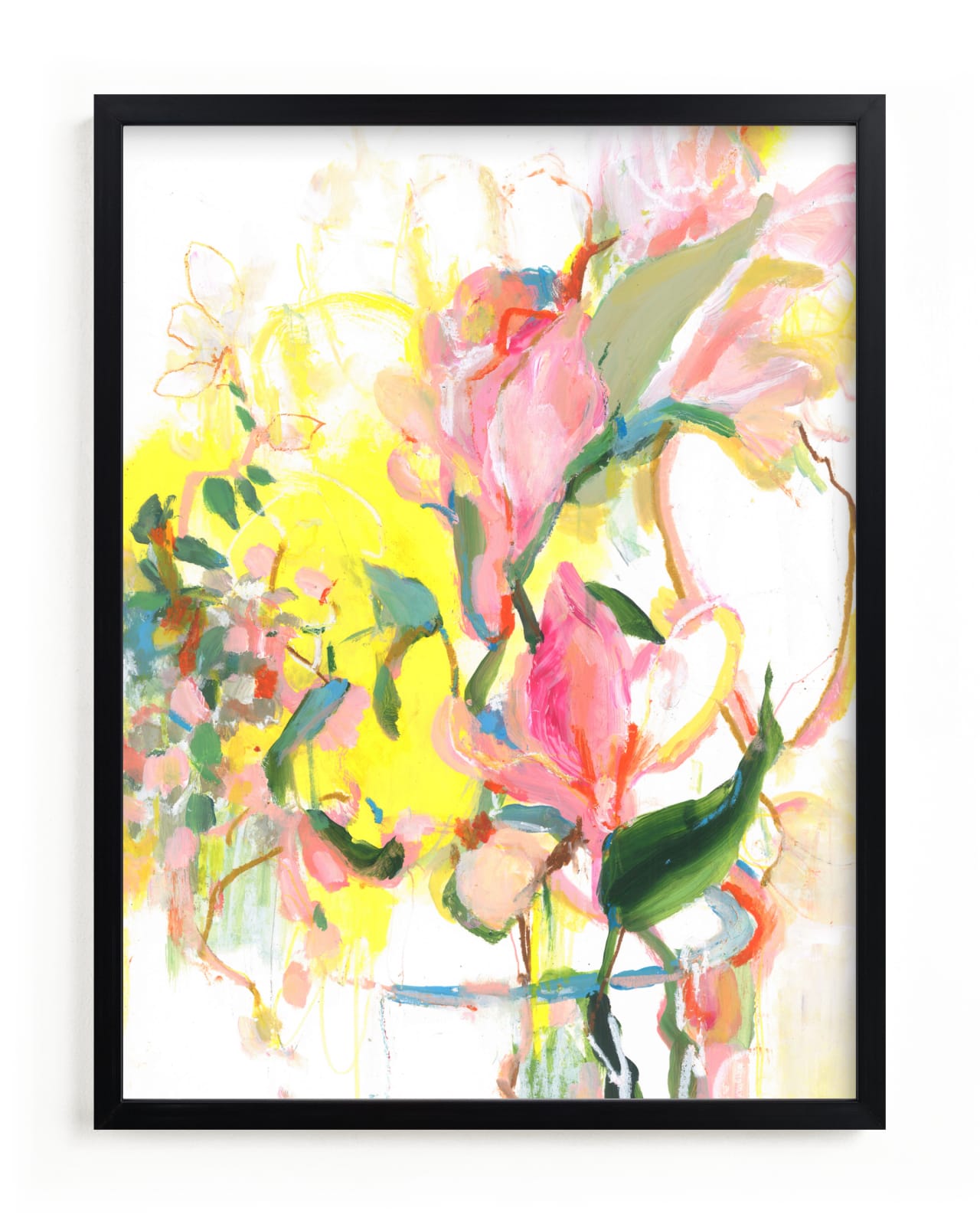 "Zesty" - Limited Edition Art Print by Sonal Nathwani in beautiful frame options and a variety of sizes.