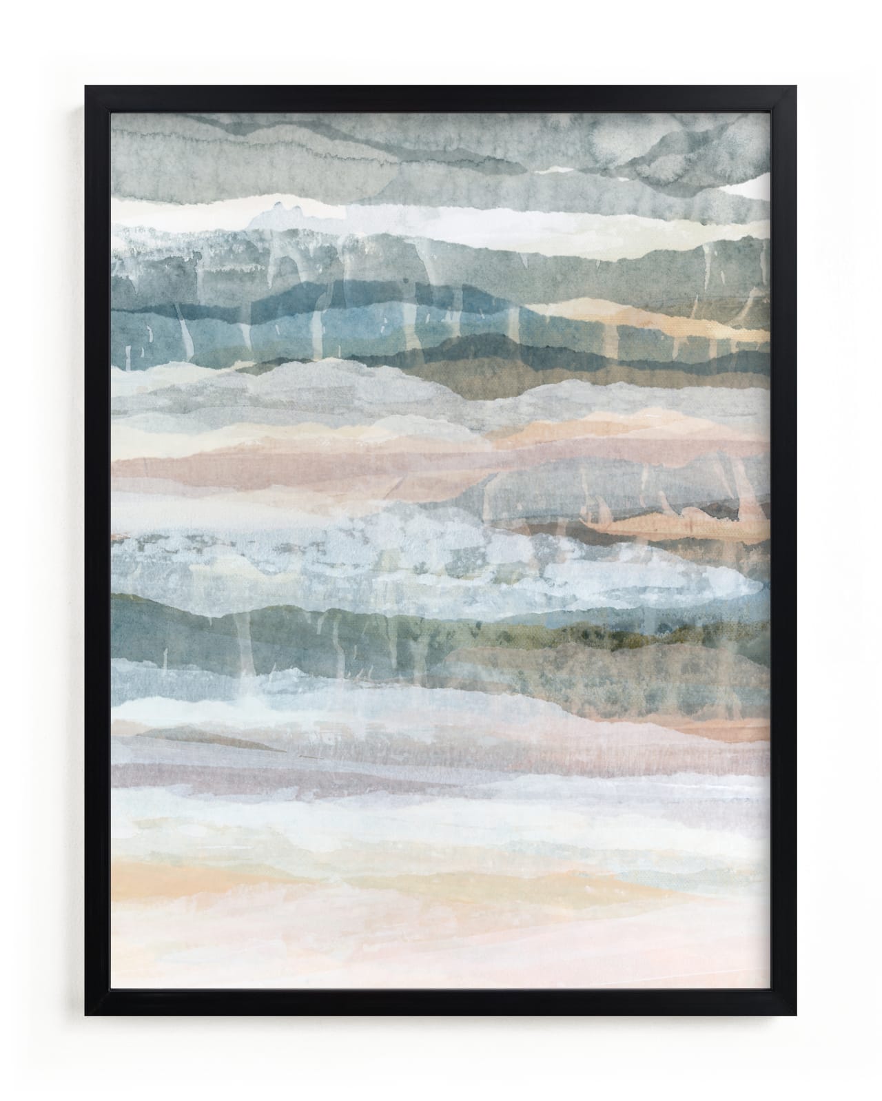 "Glowing Frost I" - Limited Edition Art Print by Lara Eckerman in beautiful frame options and a variety of sizes.