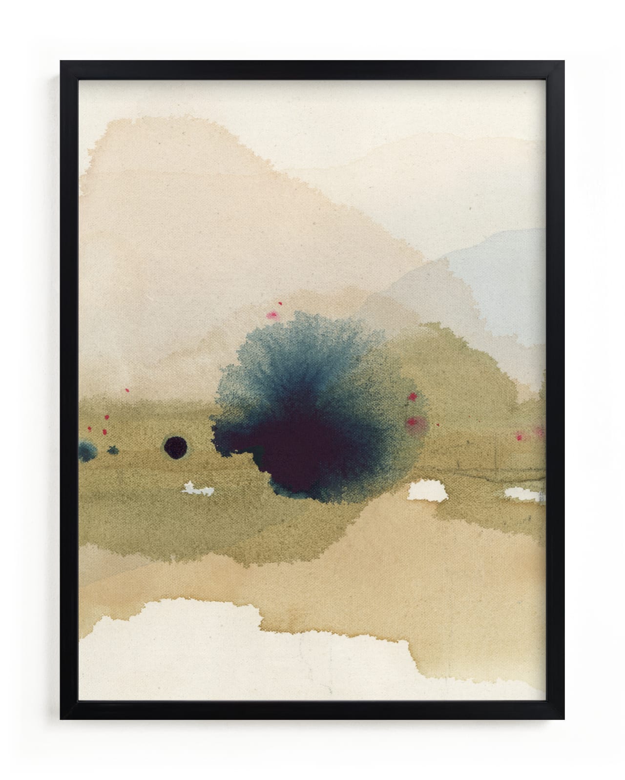 "Viridian Misty Lake II " - Limited Edition Art Print by Shina Choi in beautiful frame options and a variety of sizes.