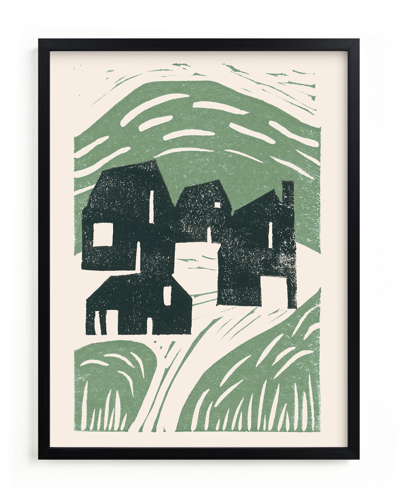 "chalet" - Limited Edition Art Print by Maja Cunningham in beautiful frame options and a variety of sizes.