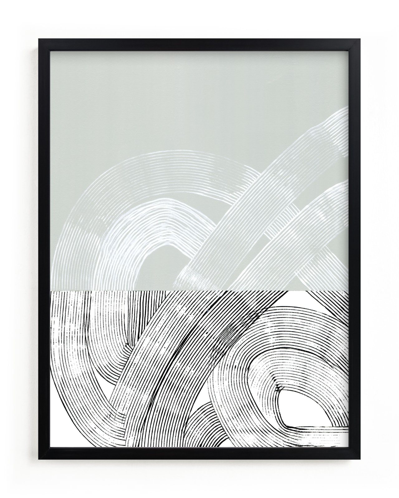 "Split Lines 2" - Limited Edition Art Print by Kirsta Benedetti in beautiful frame options and a variety of sizes.