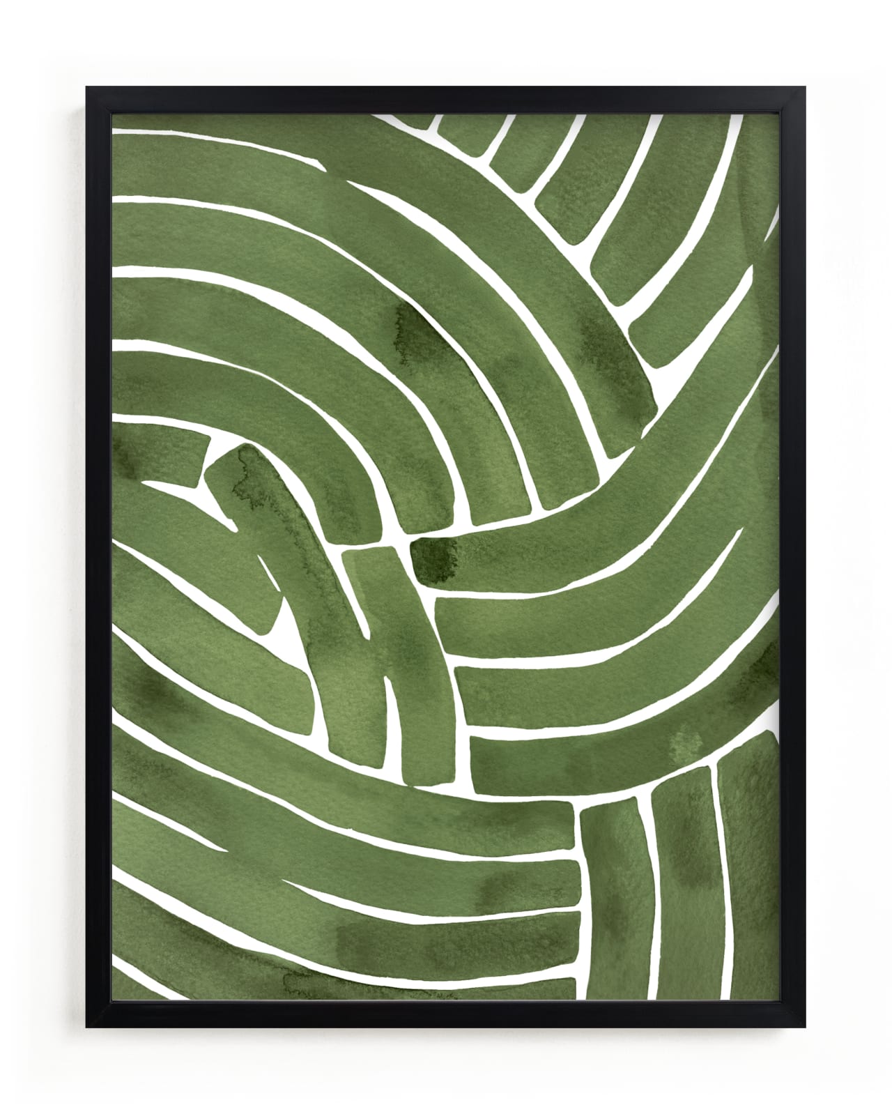 "Curvy lines" - Limited Edition Art Print by Kristine Sarley in beautiful frame options and a variety of sizes.