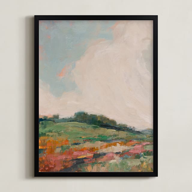 "Flower Meadow 1" - Limited Edition Art Print by Wendy Keller in beautiful frame options and a variety of sizes.