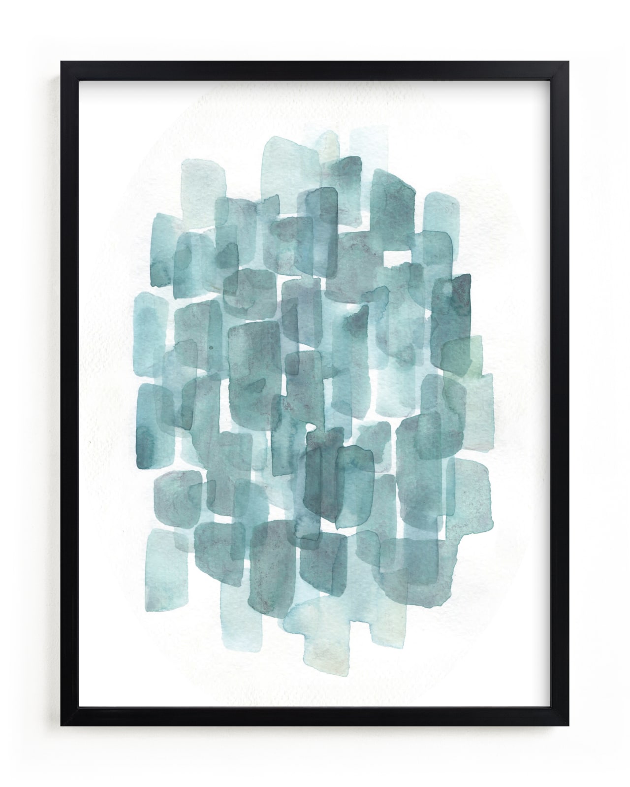 "Steely Blues" - Limited Edition Art Print by Tennyson Tippy in beautiful frame options and a variety of sizes.