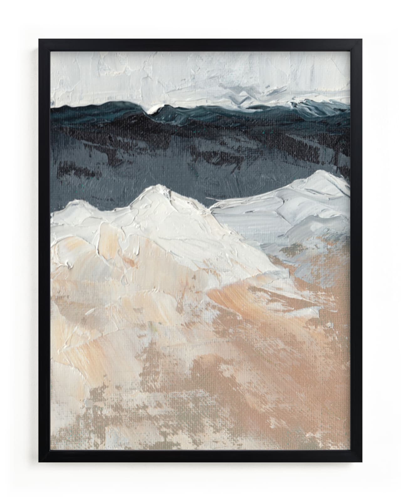 "Mountain Movements" - Limited Edition Art Print by Kristen Franklin in beautiful frame options and a variety of sizes.