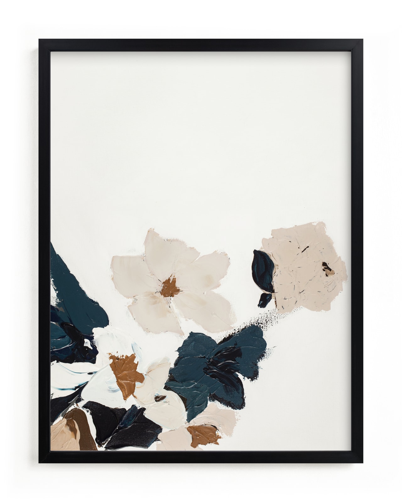 "Abstract Botanical Floral Diptych I" - Limited Edition Art Print by Caryn Owen in beautiful frame options and a variety of sizes.