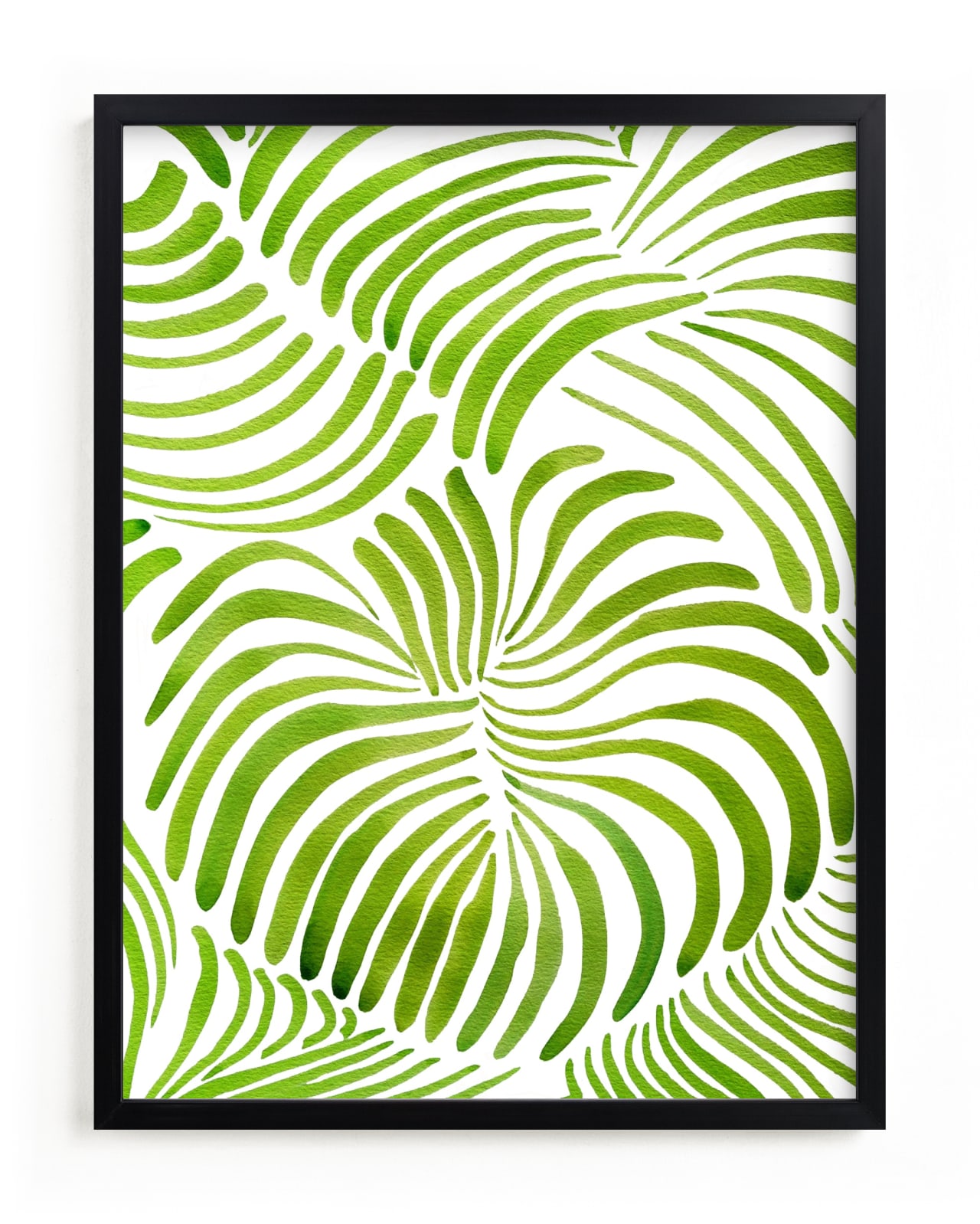 "Minted Forest" - Limited Edition Art Print by Deborah Velasquez in beautiful frame options and a variety of sizes.