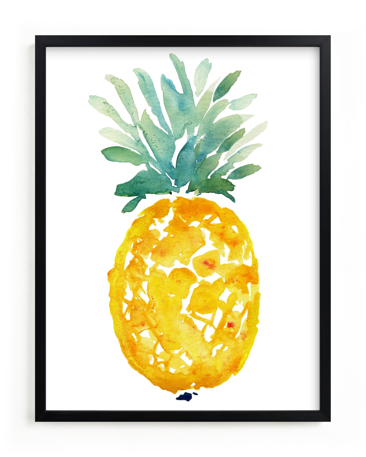 "ananas " - Limited Edition Art Print by Kiana Lee in beautiful frame options and a variety of sizes.
