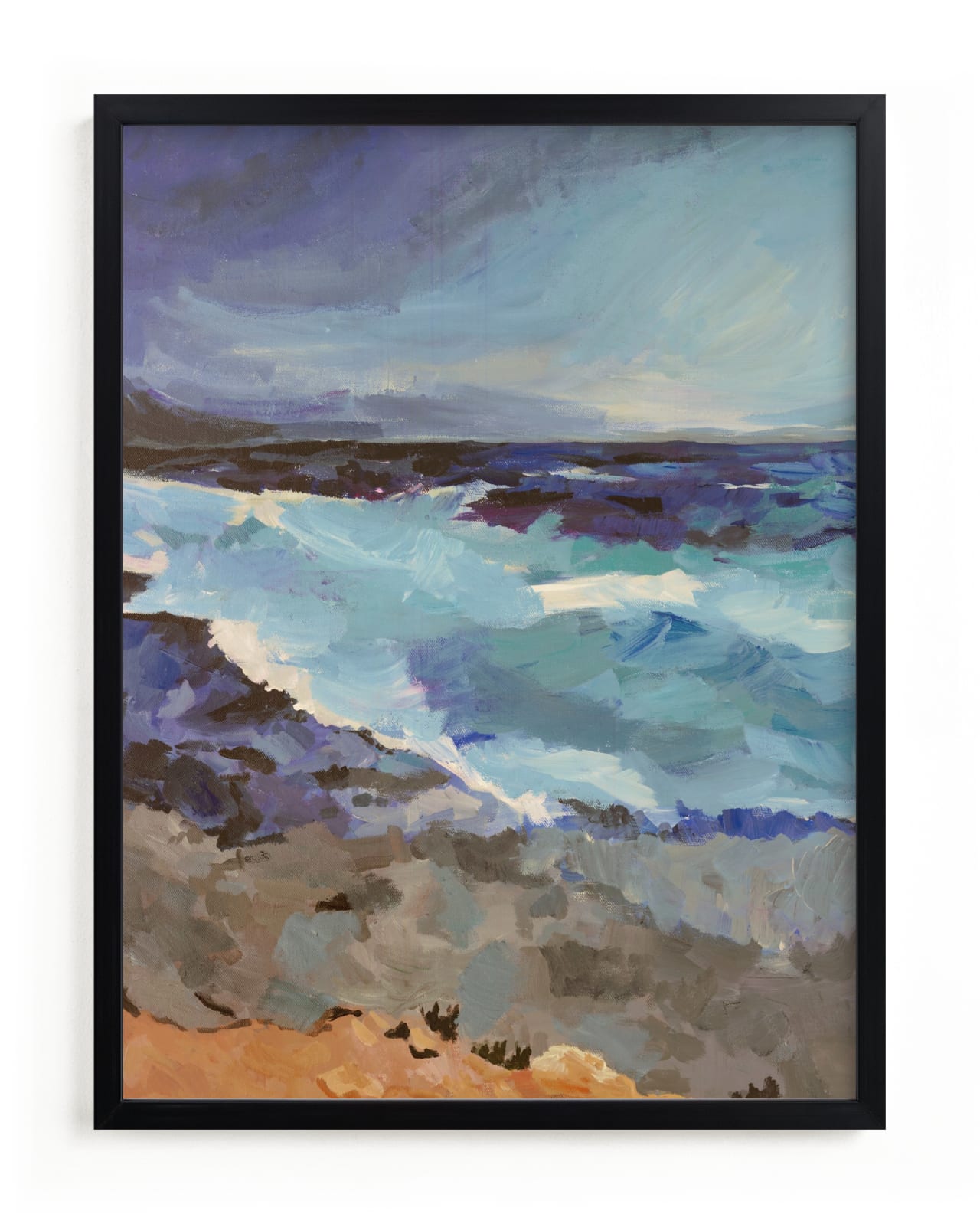 "West Coast" - Limited Edition Art Print by Carol Dysart in beautiful frame options and a variety of sizes.