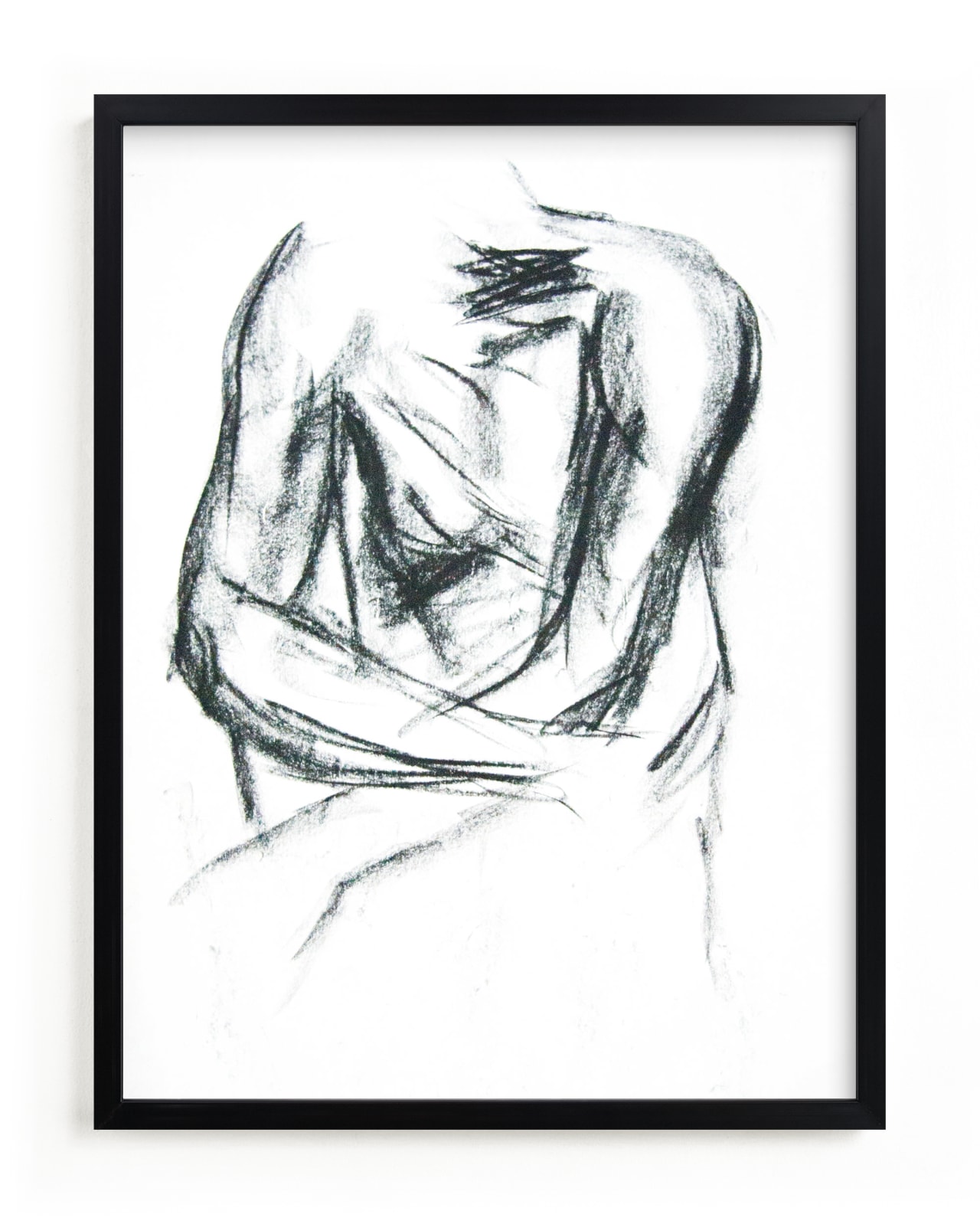 "Embrace" - Limited Edition Art Print by R studio in beautiful frame options and a variety of sizes.