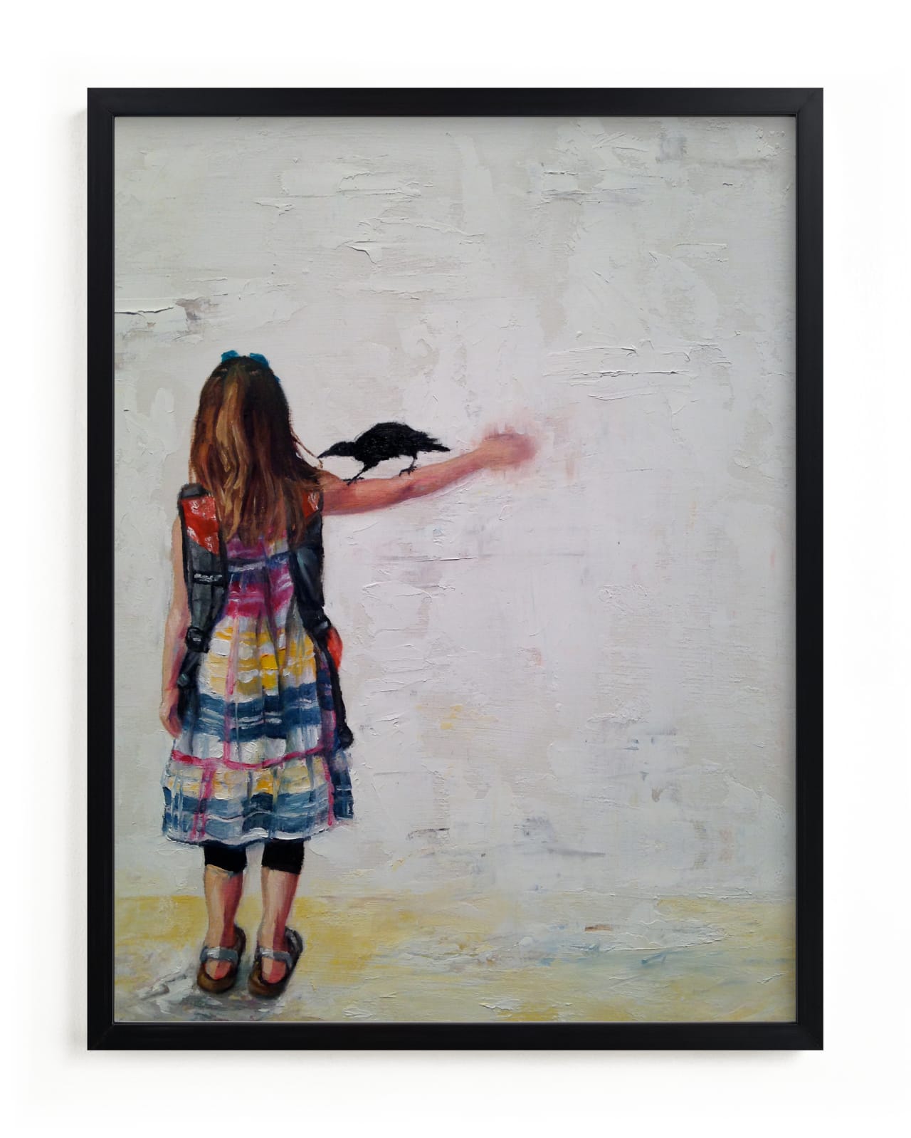 "Littlest Muse" - Limited Edition Art Print by Jamie Peterson in beautiful frame options and a variety of sizes.