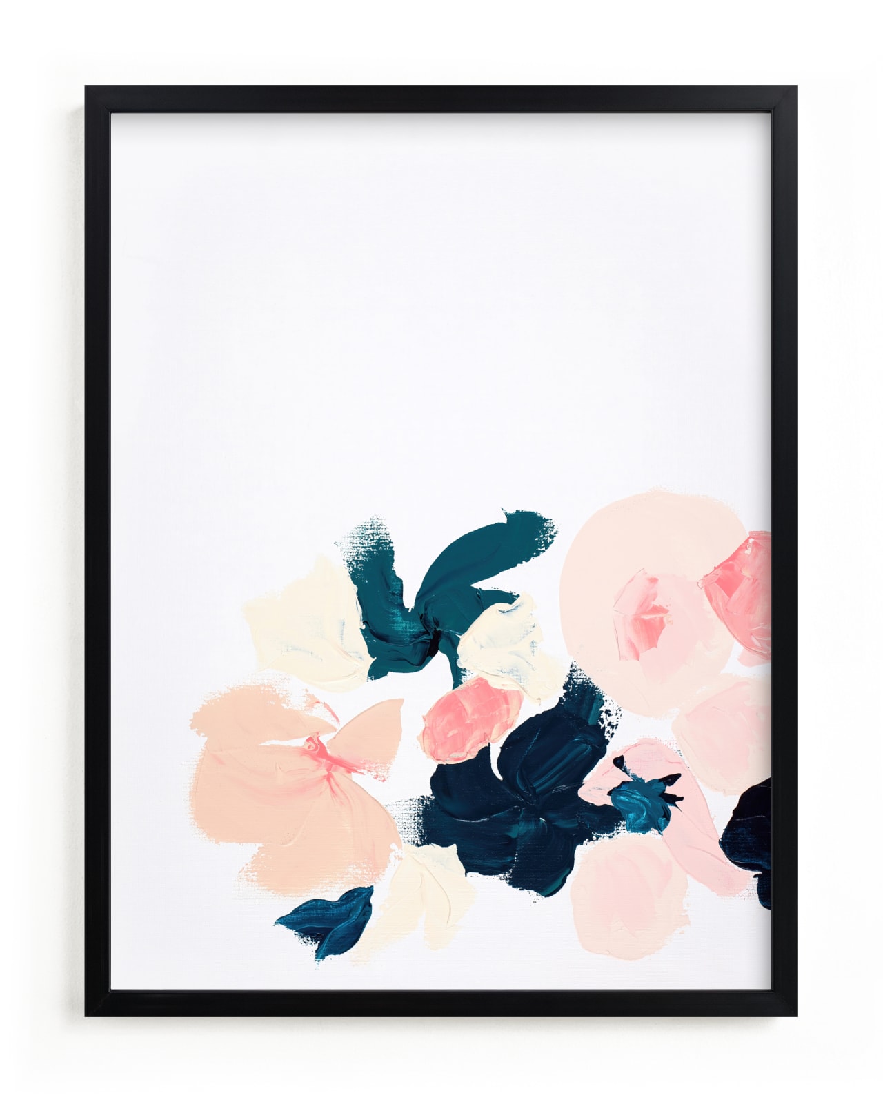 "January Botanical Abstract Print" - Limited Edition Art Print by Caryn Owen in beautiful frame options and a variety of sizes.