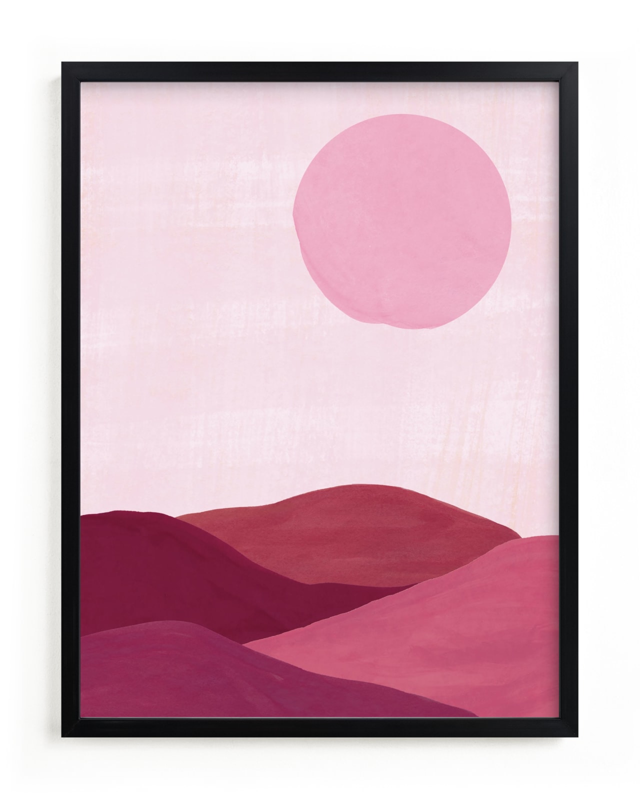 "Sand mountains" - Limited Edition Art Print by Annie Shapiro in beautiful frame options and a variety of sizes.