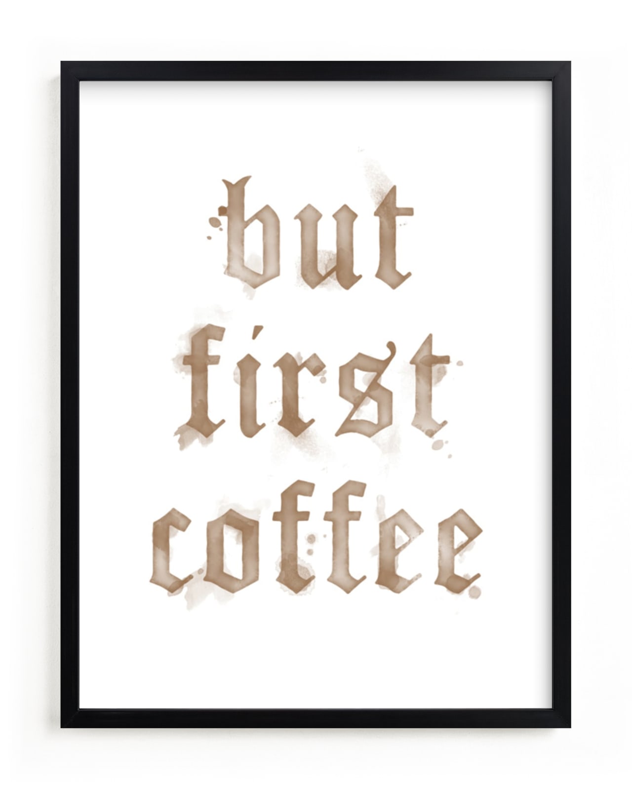 "Coffee Time" - Limited Edition Art Print by GeekInk Design in beautiful frame options and a variety of sizes.